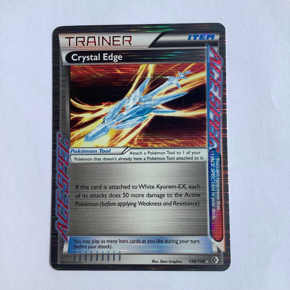 Pokémon Card Ace Spec Crystal Edge